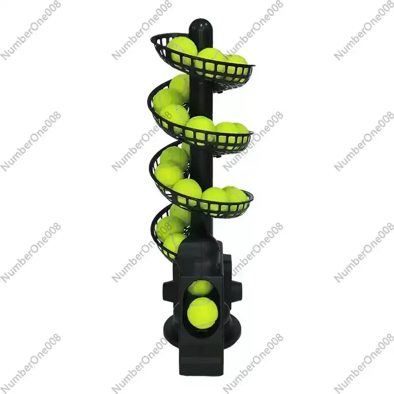 TS02 Tennis Ball Launcher Machine - Portable Multi-Ball Trainer for Indoor/Outdoor Kids & Adults9（No ball included）