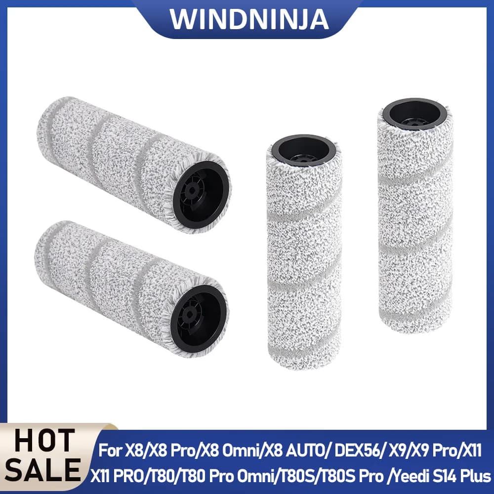 Drum Mop Cloth for ECOVACS DEEBOT X9 Pro/X9 Pro Omni/X8 Pro/X8 Pro Omni/T80 OMNI/T80 Pro Omni/X11 PRO Roller Mop Brush Rags Part