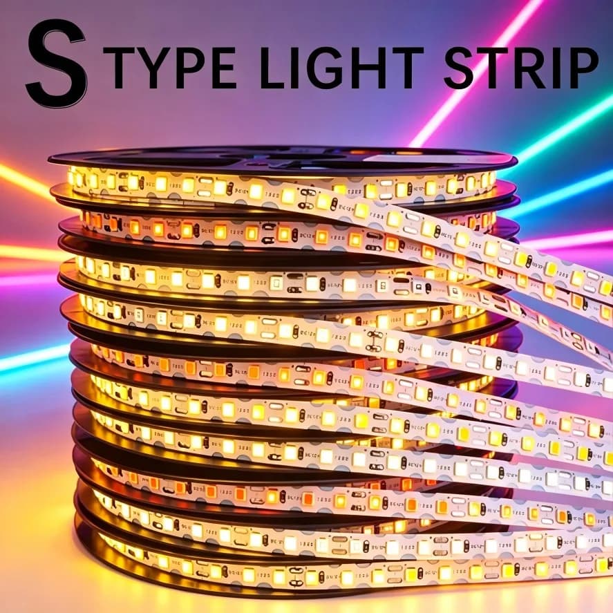 Striscia LED al Neon in Silicone Separata 1M~50M DC12V SMD2835 120LED/M Flessibile Pieghevole Impermeabile per Insegne a Forma di S Fai-da-Te