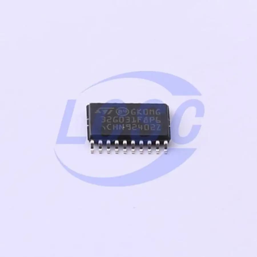 10 Pezzi/lottp 100% Originale Microcontrollore IC 32G031F8P6 64KB 1.7V ~ 3.6V ARM-MSerie 8KB 64MHz FLASH TSSOP-20 MCU STM32G031F8P6