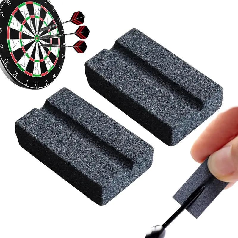 Dart Sharpener 4Packs V-Shape Stone Dart Sharpener Sharpening For Steel Tip Darts Keep Steel Needle Sharp Tool drop shipping