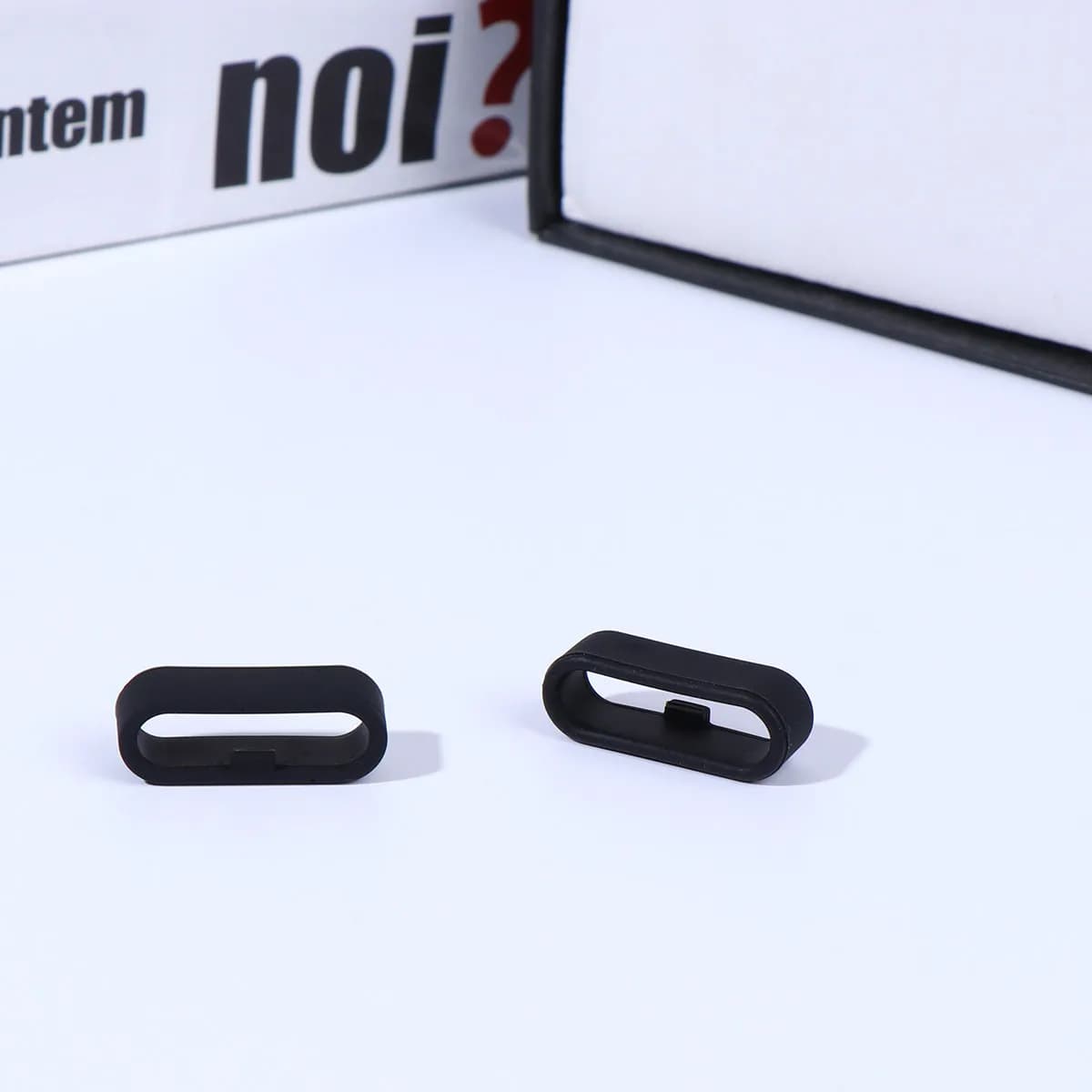 20Pcs 20Mm Silicone Watch Band Keeper Retainer Buckle Holder Anti-Slip Secure Fastener for Smartwatch Bands