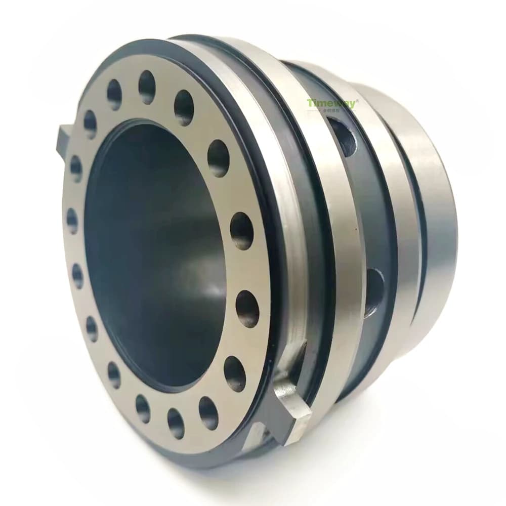 Pezzi di ricambio per motori idraulici MSE Piastra valvola distributore motore MSE18 per kit di riparazione motori idraulici POCLAIN MSE18-1-127-R18