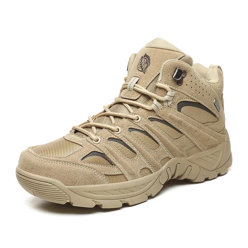Stivali da combattimento estivi per esterni Scarpe da trekking e da trekking da uomoScarpe tattiche Stivali da allenamento di sicurezza antiscivolo impermeabili