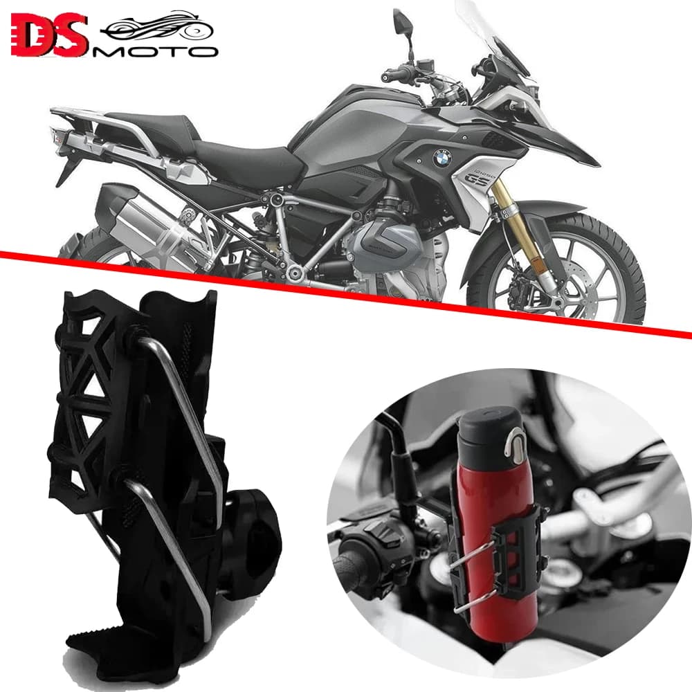 Per BMW R1200R R1200RS R1200S R1200 S/SE/ST/RS Bevanda per moto Portaborraccia universale Portabicchieri Supporto per supporto Accessori