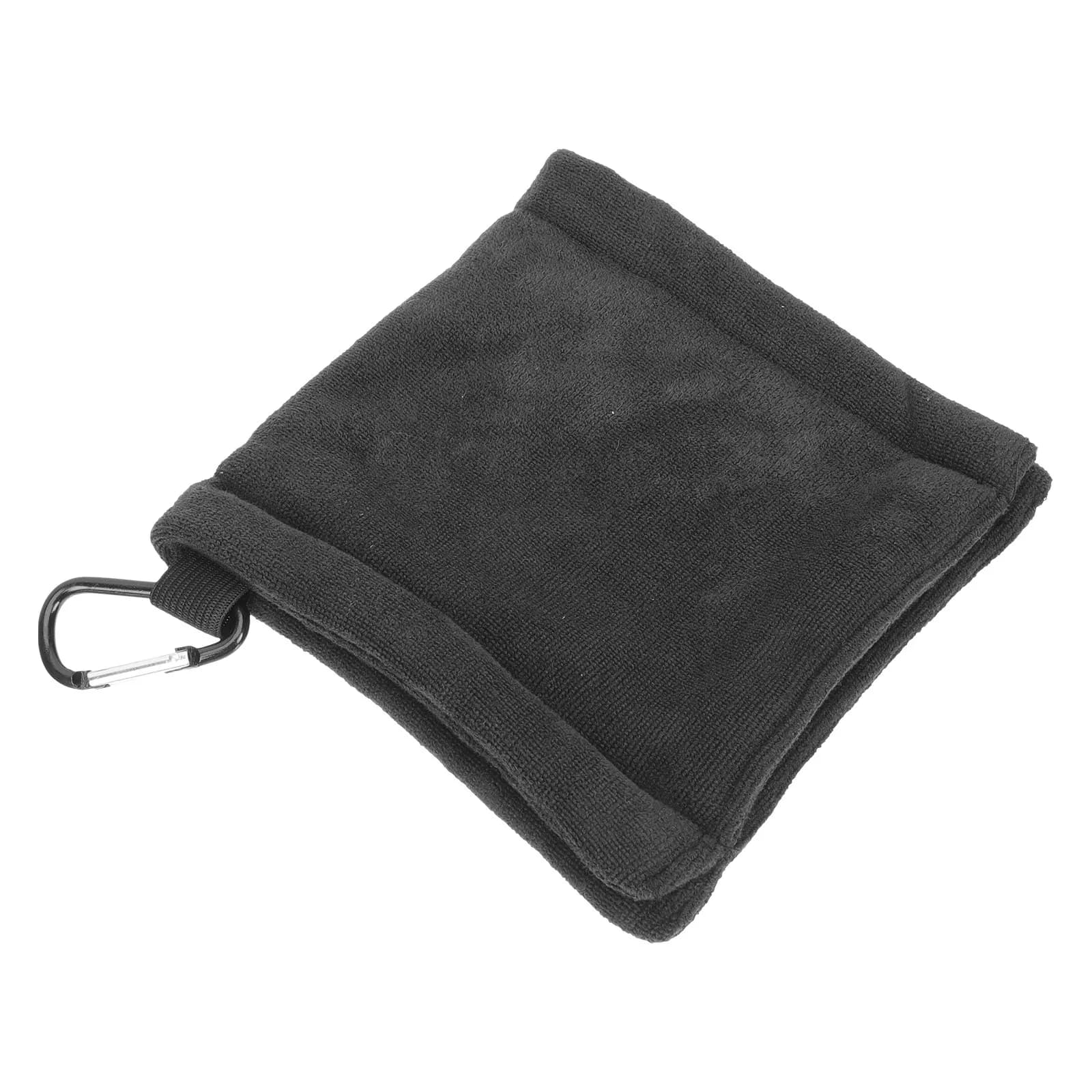 Panno in microfibra per la pulizia delle palline da golf, portatile con fibbia, accessorio multiuso per la pulizia delle palline da golf