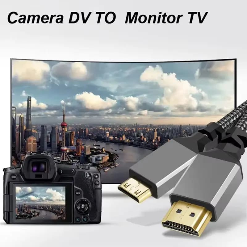 Nylon HD 4K@60HZ Compatibile V2.0 HDMI a HDMI Mini HDMI Micro HDMI MINI MICRO Estensione Cavo da Maschio a Maschio 1m 1,5m 2m 3m 5m 10m