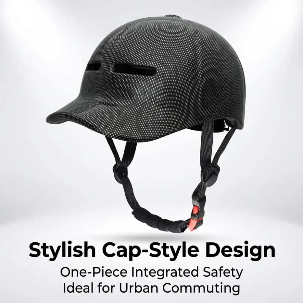 Bike Helmets New Baseball Cap Peaked Cap Bicycle Helmet for Adults Mountain Road Bicycle Helmets Adjustable Size Cycling