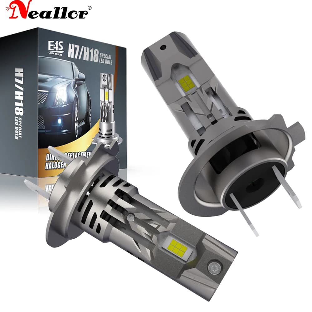 2x H7 Led Canbus nessun errore faro H18 lampadine per auto 12v 55w lampade a diodi ad alta potenza per Seat Ibiza 6l 6j Leon 5f Mk2 Mk3 Mk1 1p 1m