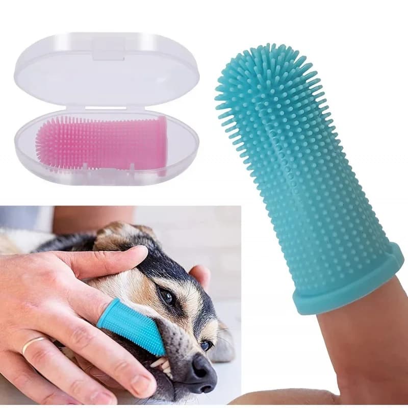 Super Soft Dog Toothbrush for Pets Toothbrush Toothbrush for pets Loose care Non-toxic silicone teeth toothbrush for dogs and cats Pet products