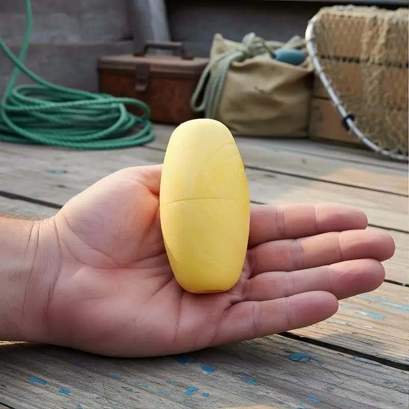 10 Pezzi Galleggiante Ancoraggio per Canoa Kayak, Boa Segnalatrice da Pesca con Corda per Attività Acquatiche, Barche, Piscine, Pontili e Zone Parco Acquatico