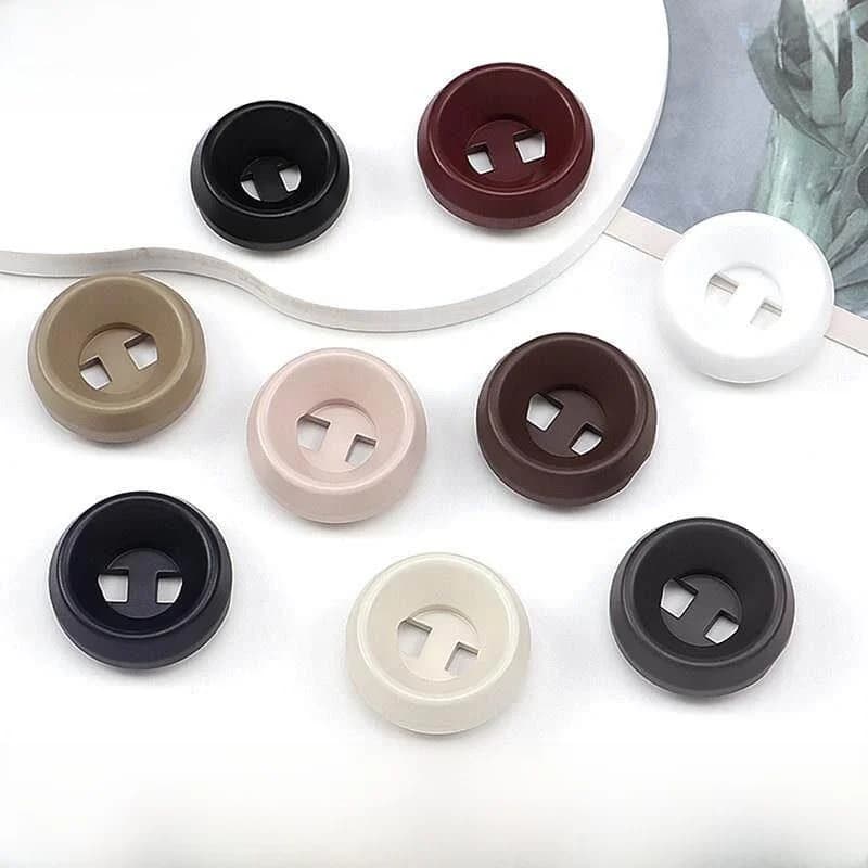 Matte round Buttons for Sweater And Suit Jacket High Quality Clothing Accessories DIY Sewing Materials Home Textile