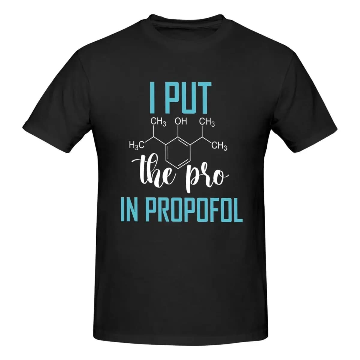 Anestesia Pro In Propofol 100% cotone T-shirt Unisex Classic T-shirt uomo girocollo manica corta S-6XL