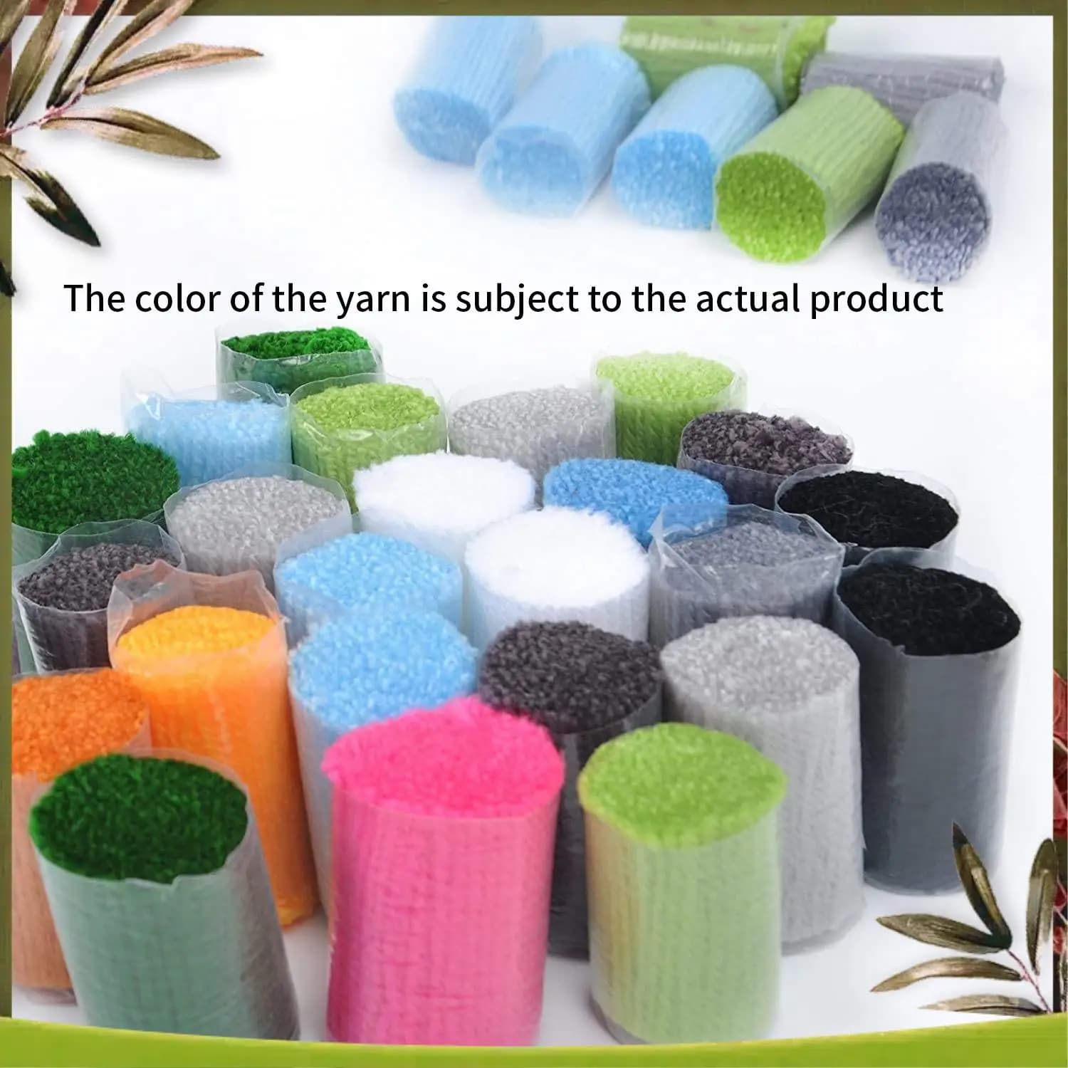 New-Latch Hook Kit, DIY Crochet Yarn Kits, 20.4 X 14.9 Inch Swan Lovers Rug Making Crafts For Kids Adults And Beginners