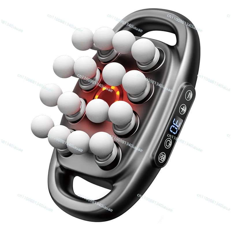 16-head Massage Gun, Multi-head Massage, Relaxation Background of the Slender and Life Muscles, 16 Heads
