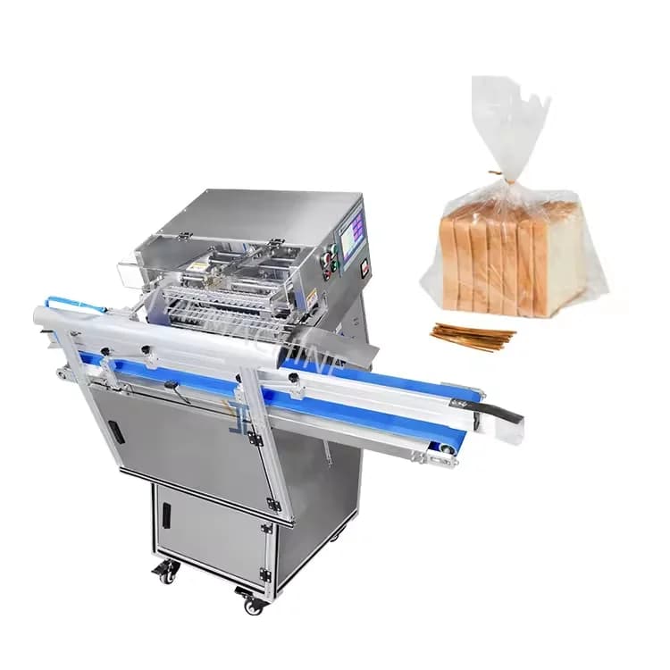Nuovo design intelligente legatrice automatica per fascette in filo d'oro legatrice per cavi per vari fili/sacchetti di pane cose sfuse