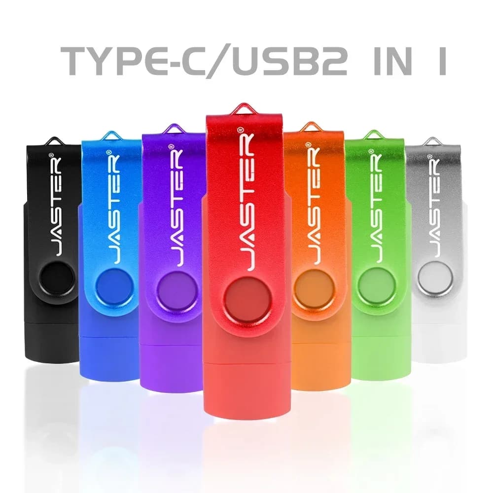 TYPE-C Chiavetta USB 128 GB Portachiavi gratuito Memory Stick Regalo aziendale creativo Pen Drive rossa Capacità reale da 64 GB Disco U Blu 32G