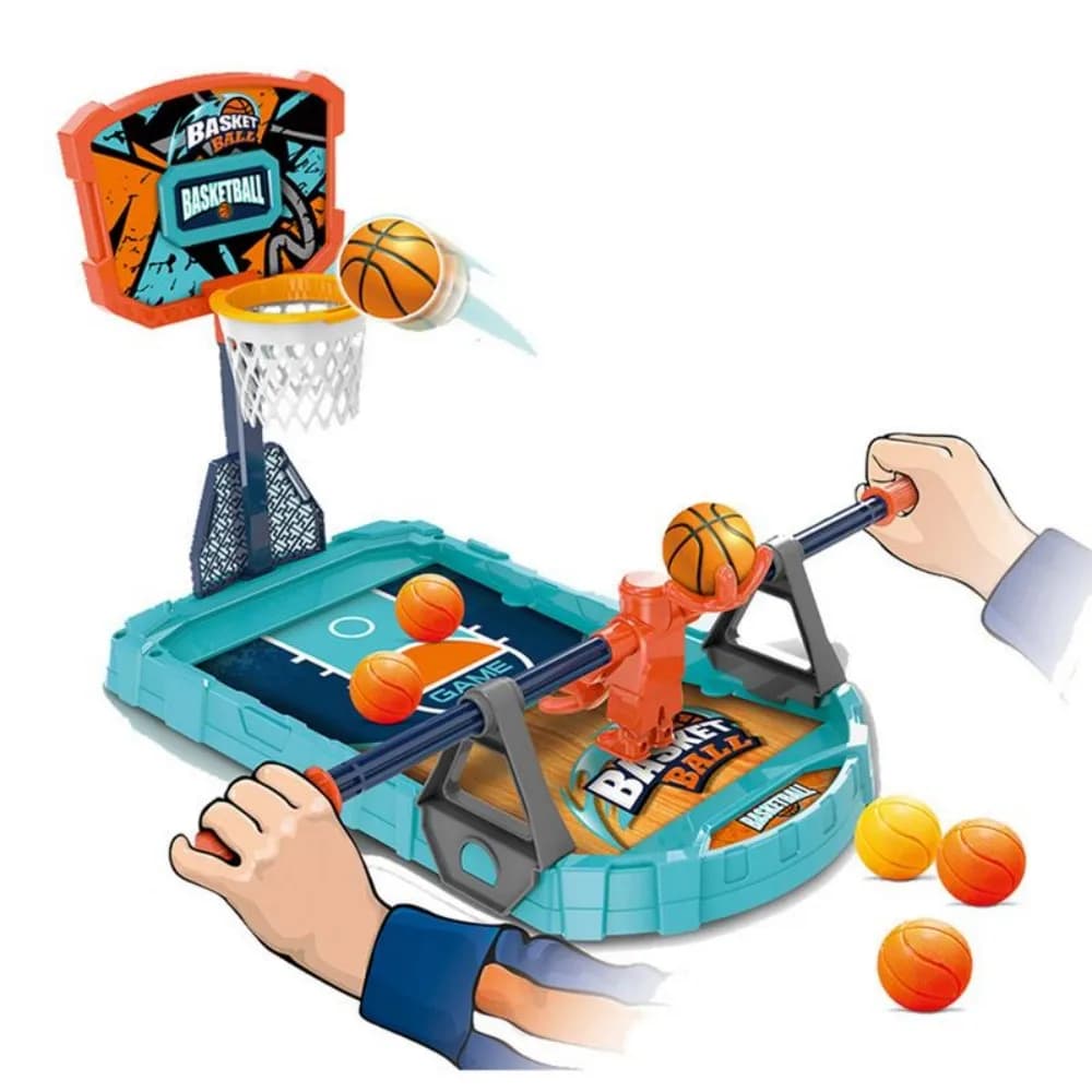 Gioco da basket Giocattoli Tavolo da calcio Ridurre lo stress Gioco di tiro Genitore Bambino Giochi da tavolo interattivi Puzzle per bambini Regalo