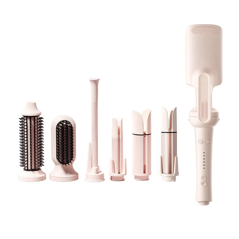 Head Change Curling Iron, Oversized Curl, Big Wave Straight Hair, Corn Egg Roll, Fluffy, Automatic Curling Iron, Multi-function.