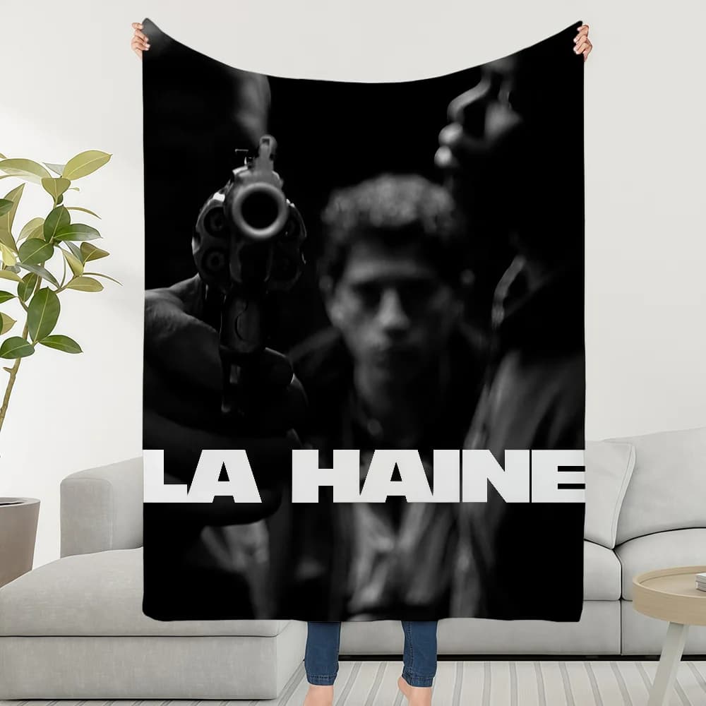 La Haine 1995 Movie Blanket Throw Super Cosy Plush Living Room Sofa Couch Childish Birthday Gifts