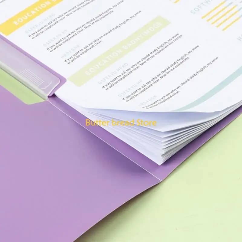 W89C File Organizers with Side Opening, 50 Sheets Capacity File Folders Report Cover