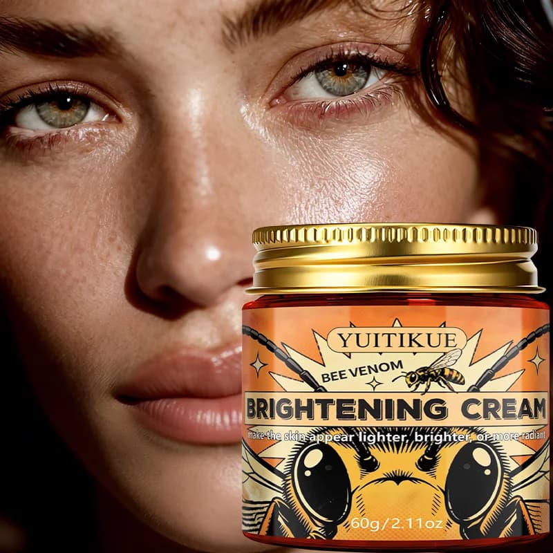 YUITIKUE Crema Illuminante al Veleno d'Api: Idratazione Profonda, Rassoda la Pelle, Uniforma il Tono, Skincare Delicata e Sicura