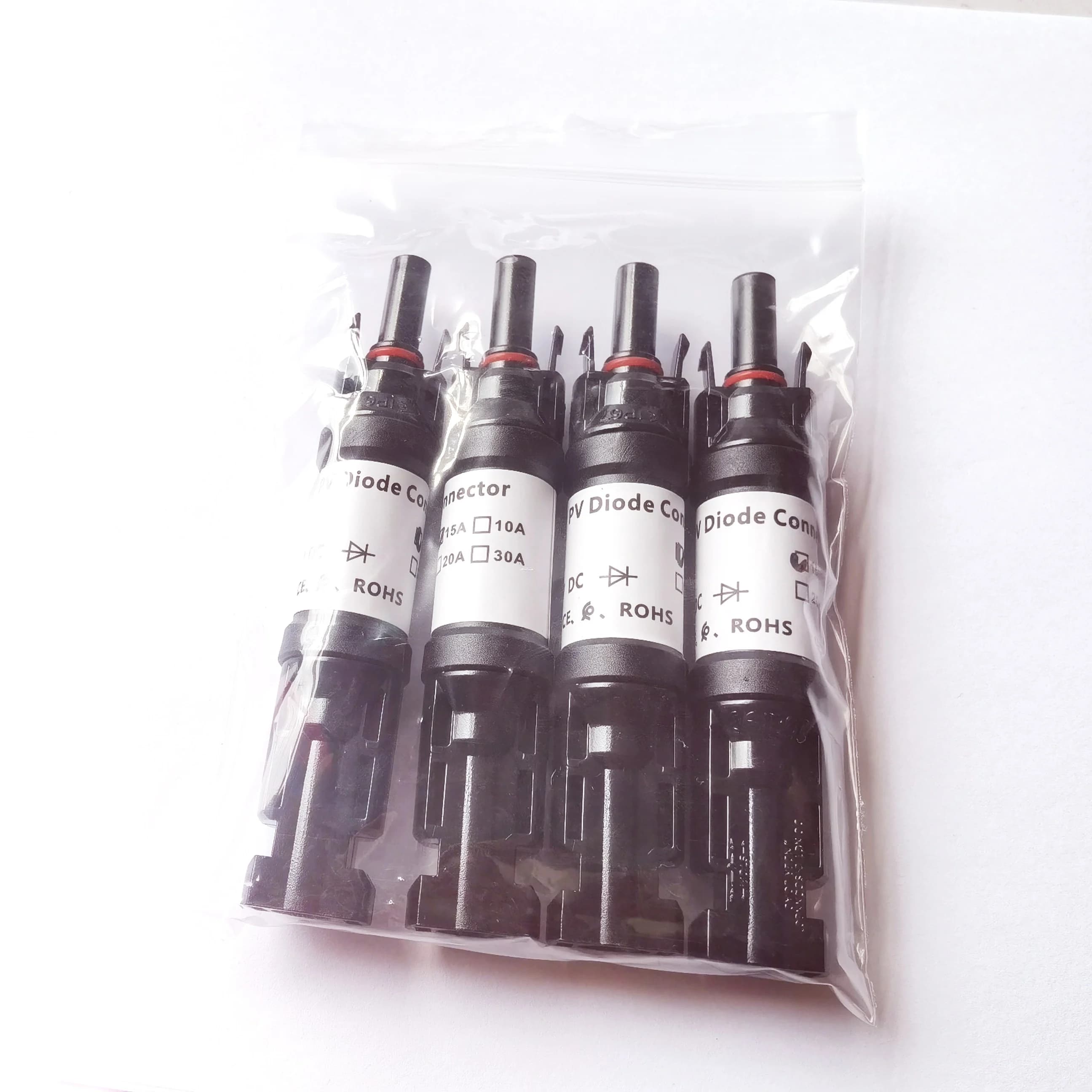 Waterproof Solar Blocking Diode Connector 10A 15A 20A 30A