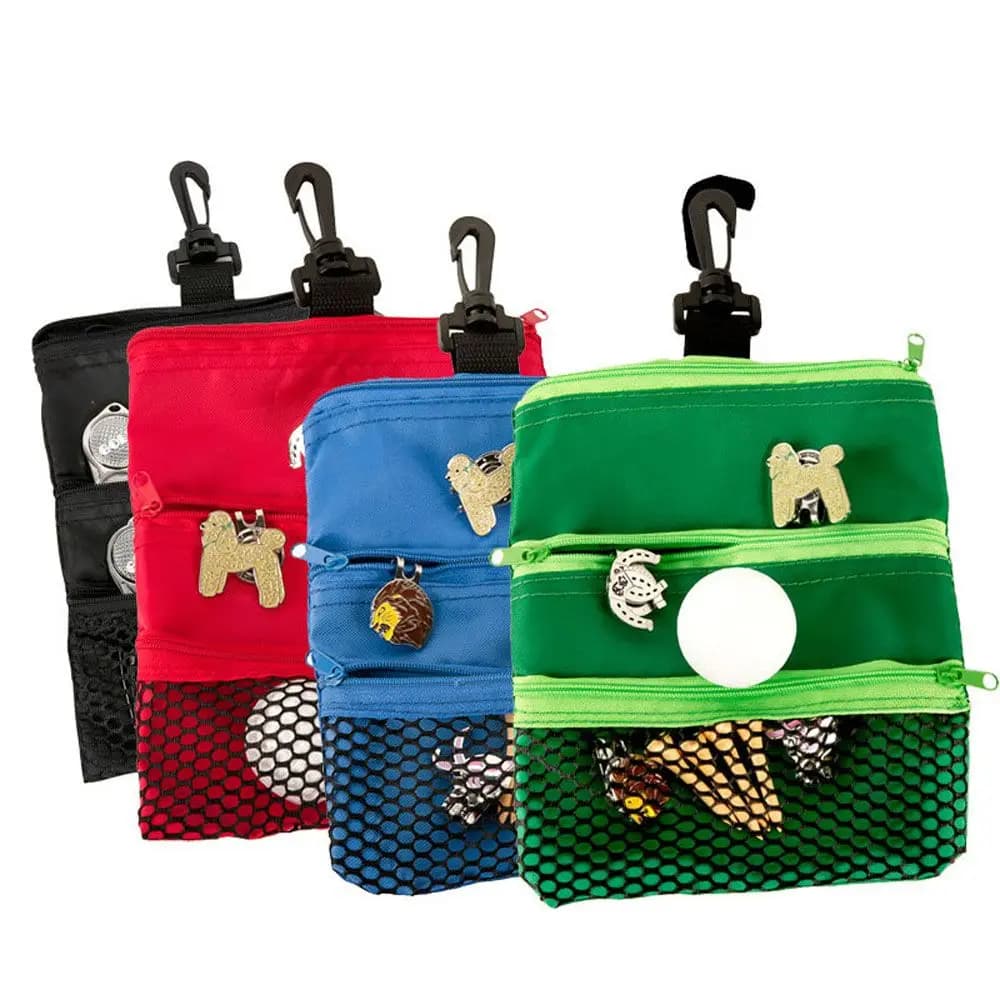 per allenamento all'aperto Borse per palline da golf Borsa portaoggetti per porta golf Borsa per attrezzatura da golf Borsa in stoffa Borsa per palline da golf