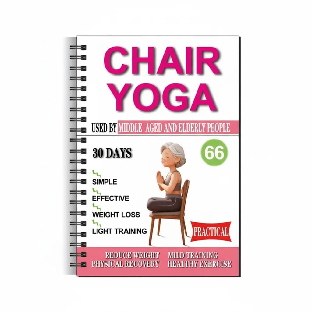New Popular Cross-border A5 Senior Yoga Spiral Notebook, Sketch & Coloring Book