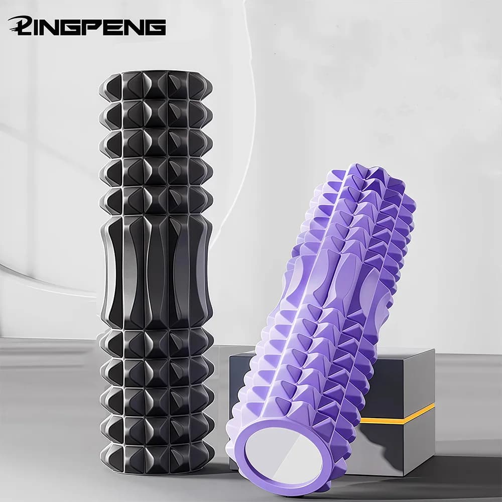 30/45cm Column Foam Relaxation Muscle Training Pilates Yoga Fitness Massage Foam Roller Grill Trigger Point Therapy Domestic Exercise
