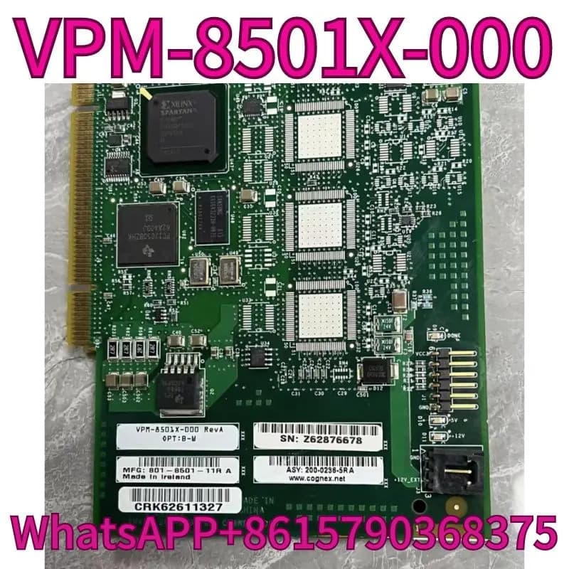 Scheda di acquisizione immagini per fotocamera usata VPM-8501X-000 testata OK e spedita rapidamente