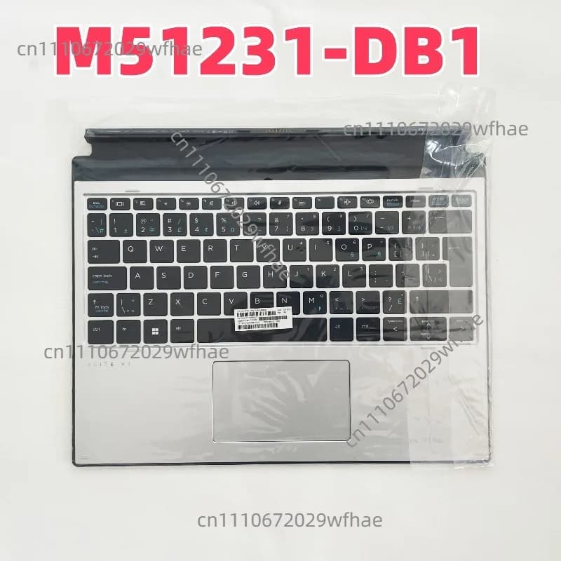 Elite x2 G4 G8 Keyboard Replacement – M51231-001 With Trackpad, for HP Elite x2 1012/1013 G4/G8 Tablet