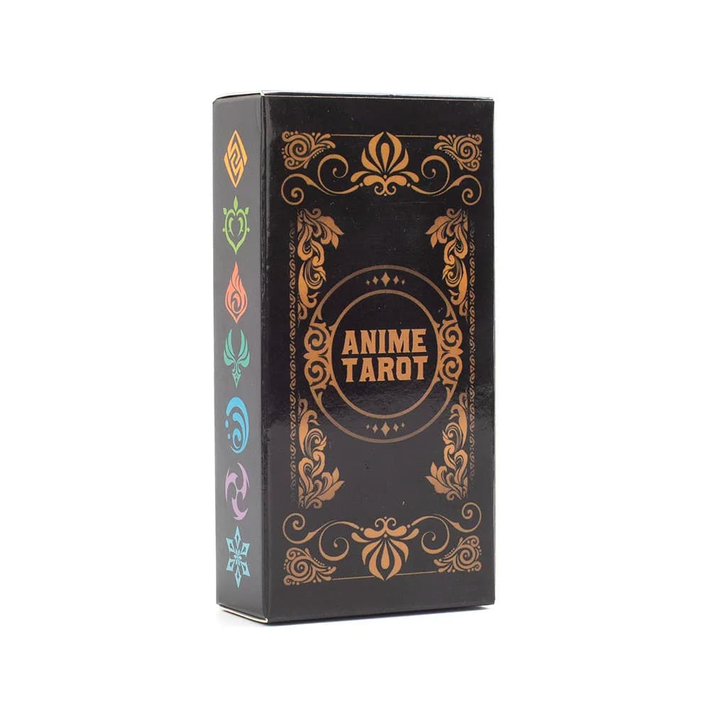 Anime Tarocchi 78 pezzi Gioco di carte da gioco 10.3 * 6 cm Giochi da tavolo per la visione di predizione della fortuna inglese