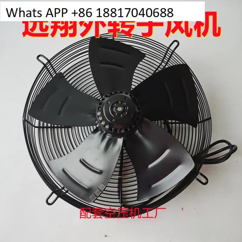 Ventilatore a flusso assiale con rotore esterno YSWF102-4 500 scarico essiccatore freddo 380