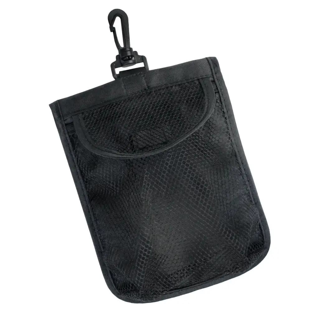 Borsa Porta Palline da Golf in Nylon, Marsupio Leggero e Portatile, Comoda Custodia Compatta per Palline e Tee da Golf