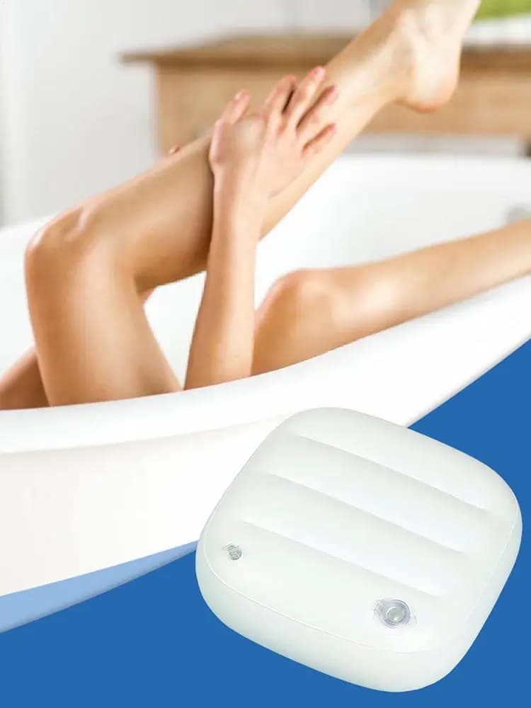 Sedile gonfiabile per vasca idromassaggio in PVC Cuscino per seduta portatile Cuscino per sedile per vasca idromassaggio per interni ed esterni per vasche da bagno domestiche, bagno