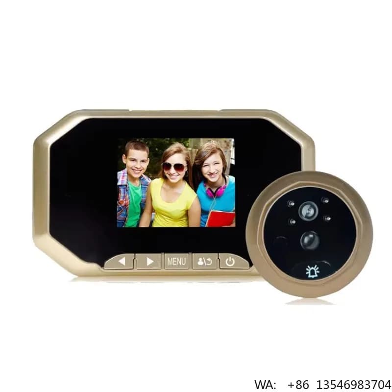 Videocitofono Cinese con 2 Telecamere, Rilevamento di Movimento PIR, Batteria e Funzione Digitale