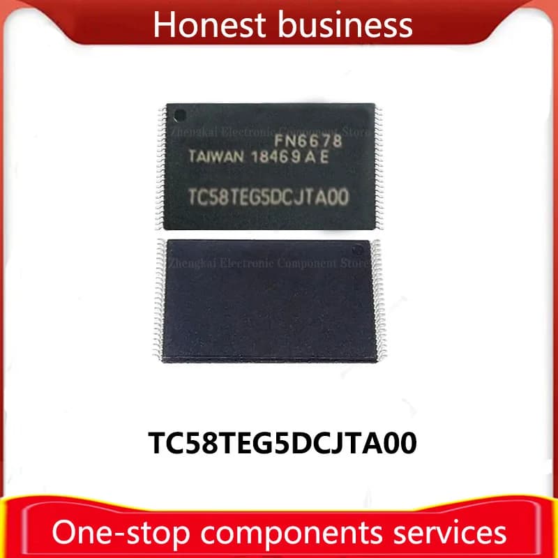 TC58NVG3S0FTA00 TSOP48 Memoria flash NAND da 1 GB TC58NVG0S3HTA00 128 MB TC58DVM92A1FT00 Chip da 64 MB