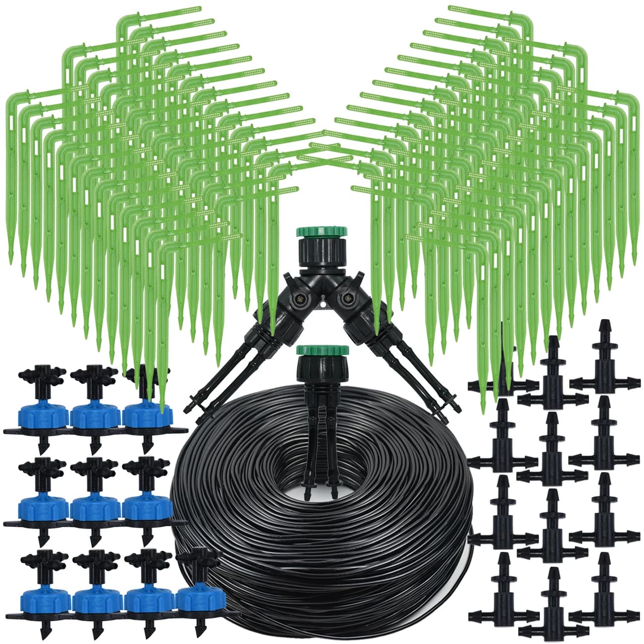 KESLA Serra 10-100M 8L/H 3/5mm Freccia Gocciolatori In Vaso Bonsai Giardino 1/8 '' Micro Irrigazione a Goccia Emettitore Sistema di Irrigazione Kit