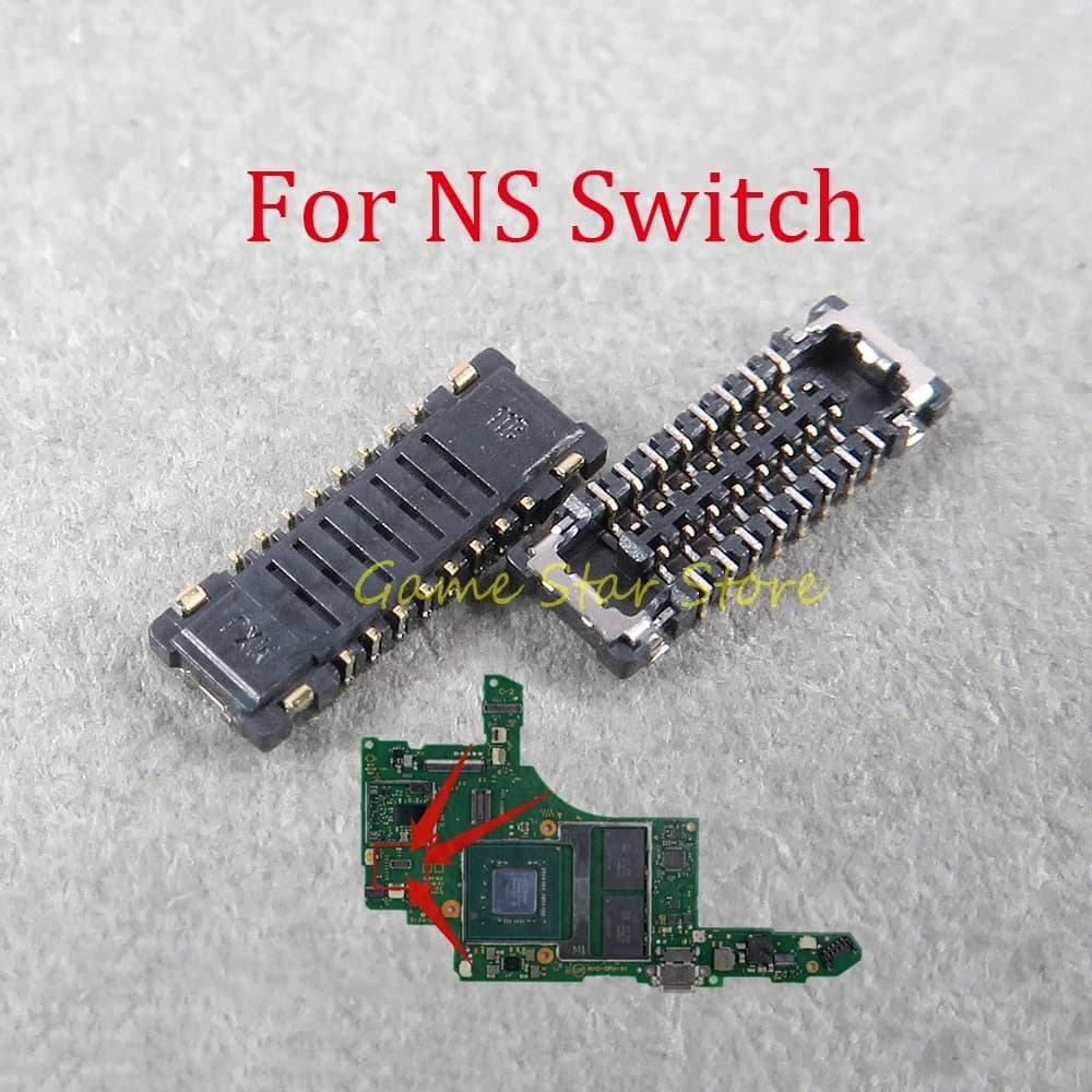 2 pezzi di ricambio per NS Switch nuovo originale presa per scheda TF a 16 pin memoria lettore di schede Micro SD slot per connettore FPC