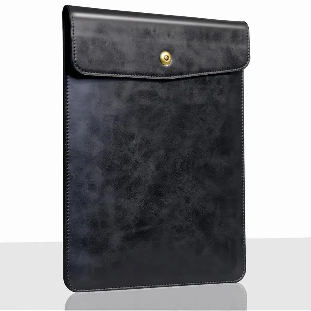 Spedizione Gratuita Custodia in Pelle da 14 Pollici per MacBook Pro 14 Pollici M5 M4 M3 M2 M1 Pro/Max, Custodia Protettiva Premium