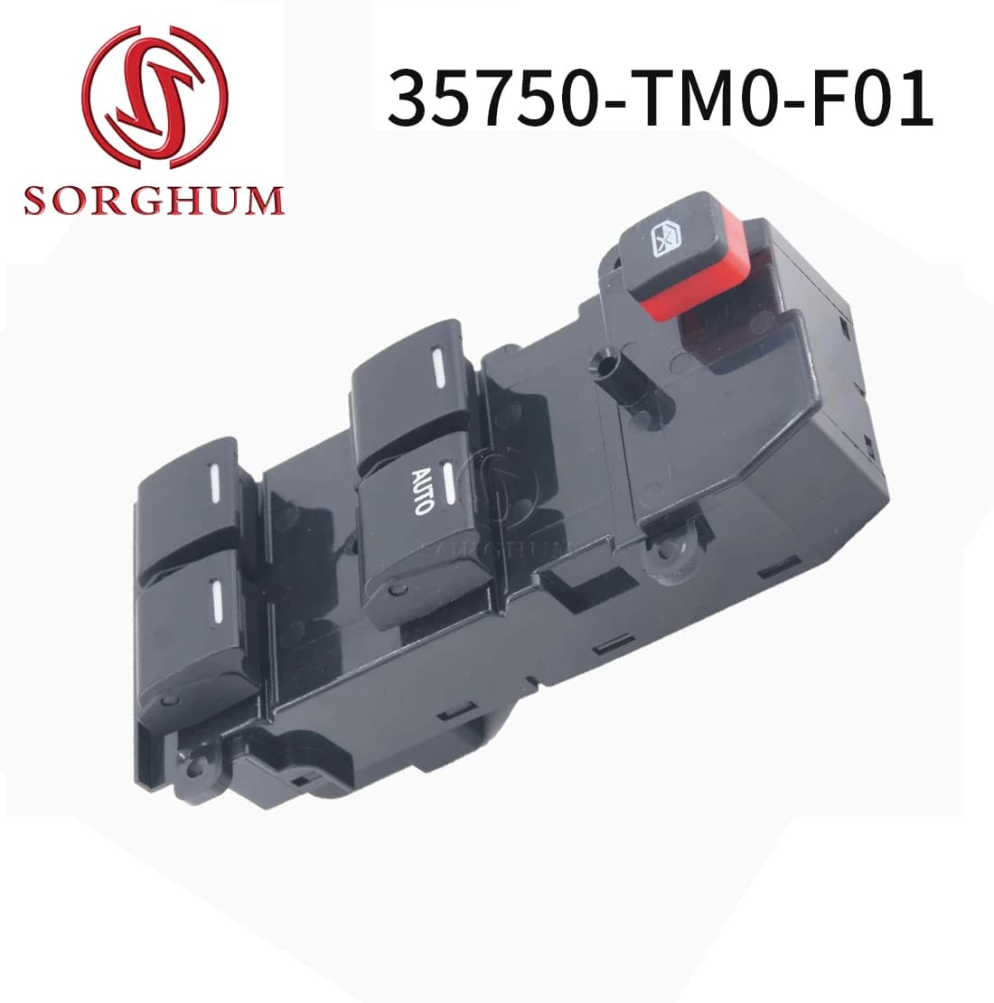 Sorgo muslimate per Honda City 2009-2011 Fit 2008-2012 pulsante laterale di azionamento destro interruttore alzacristalli di controllo principale dell'alimentazione elettrica