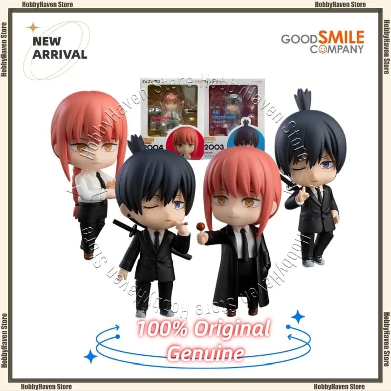 Disponibile Good Smile Company ‌ Chainsaw Man # 2003Aki Hayakawa e Makima # Action Figure Ufficiale Originale del 2004, Collezione Regalo