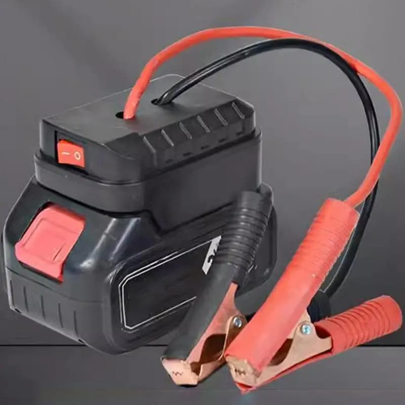 Convertitore per batteria al litio con scatola di emergenza per avviamento di emergenza per batteria per auto portatile - Alimentatore compatto per avviamento di veicoli di emergenza