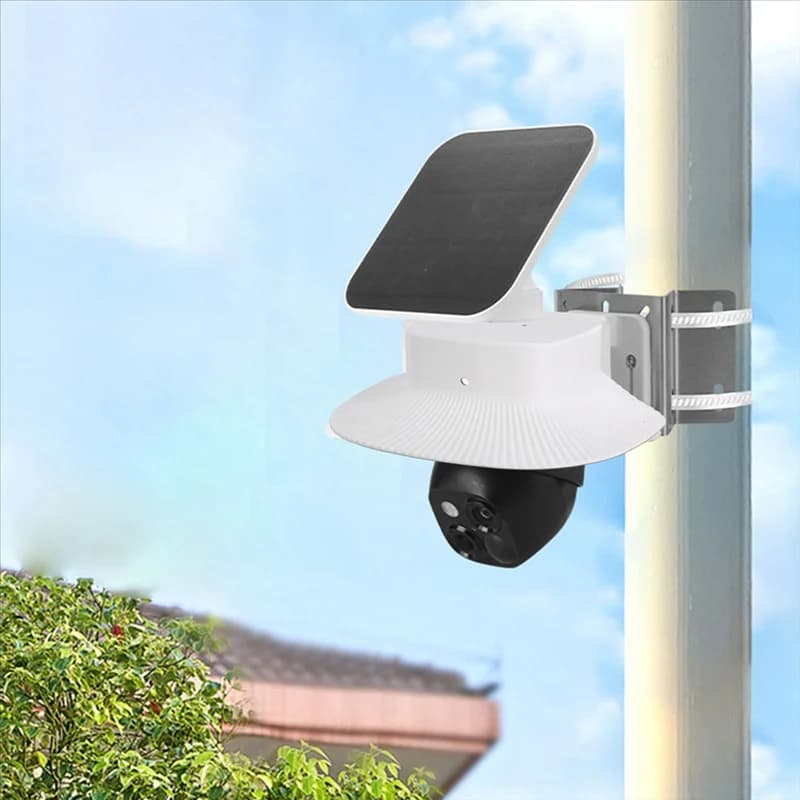 APPLIA-Supporto angolare resistente alle intemperie regolabile per Eufy Solocam S340 Ideale per l'installazione di telecamere di sicurezza esterne e interne