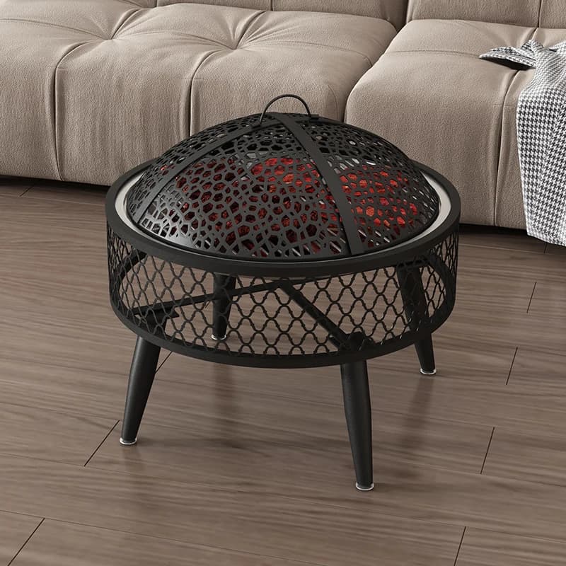 Indoor Carbon Heater, Winter Home Heating Barbecue Grill, Small Coffee Table,Outdoor BBQ Pot, Courtyard Smokeless Charcoal Grill