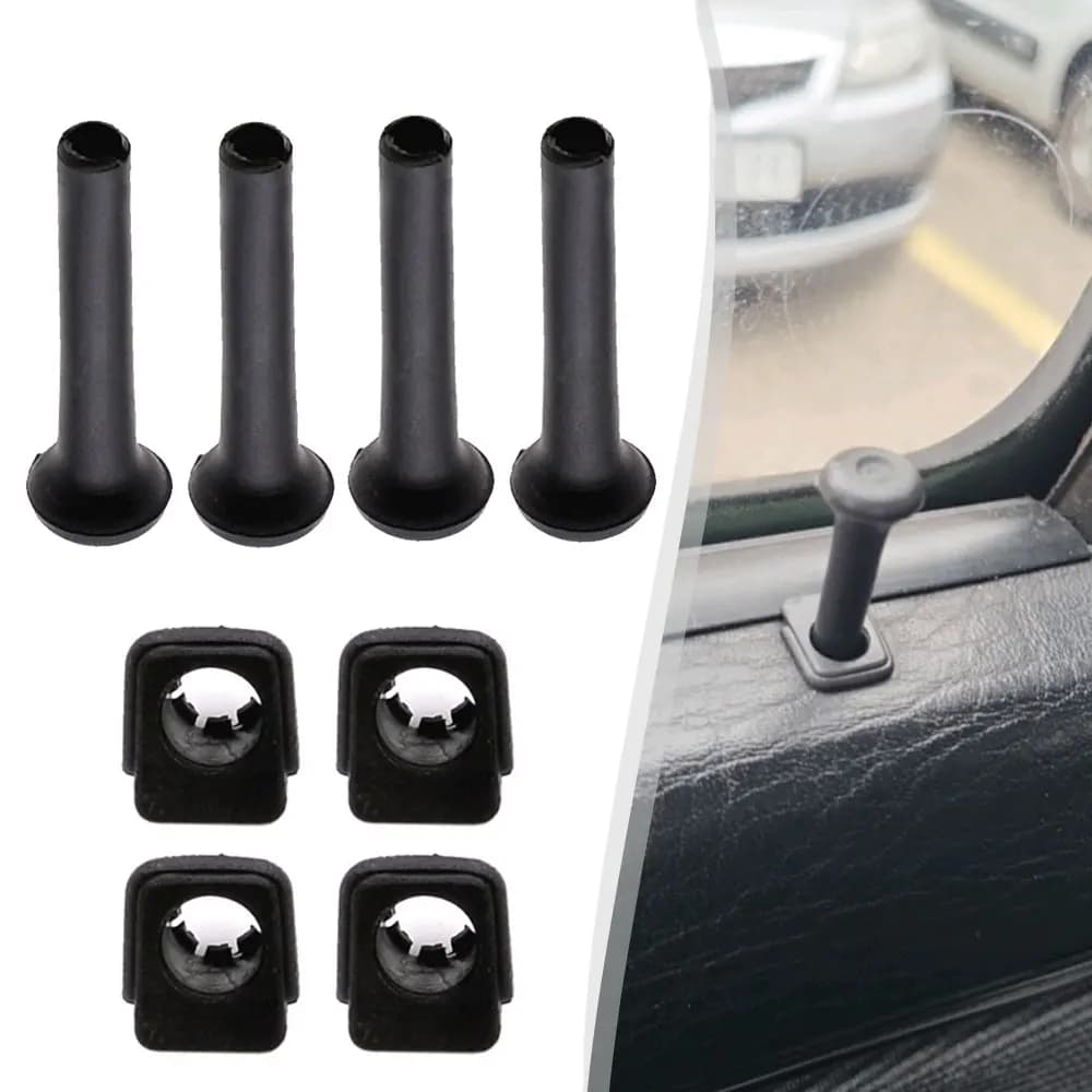 4 set di clip di fissaggio per auto di ricambio per manopole per serratura porta auto 191837187 per VW Golf Mk2 Mk3 Jetta 2 3 Scirocco Passat B2 Polo