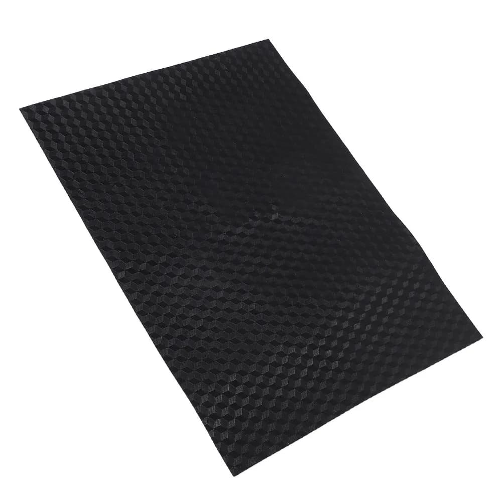 Tappetino Poggiapiedi per Elettromobile, Gomma Resistente Antiscivolo, Tappetino Universale Facile da Tagliare per Scooter Elettrico e Moto
