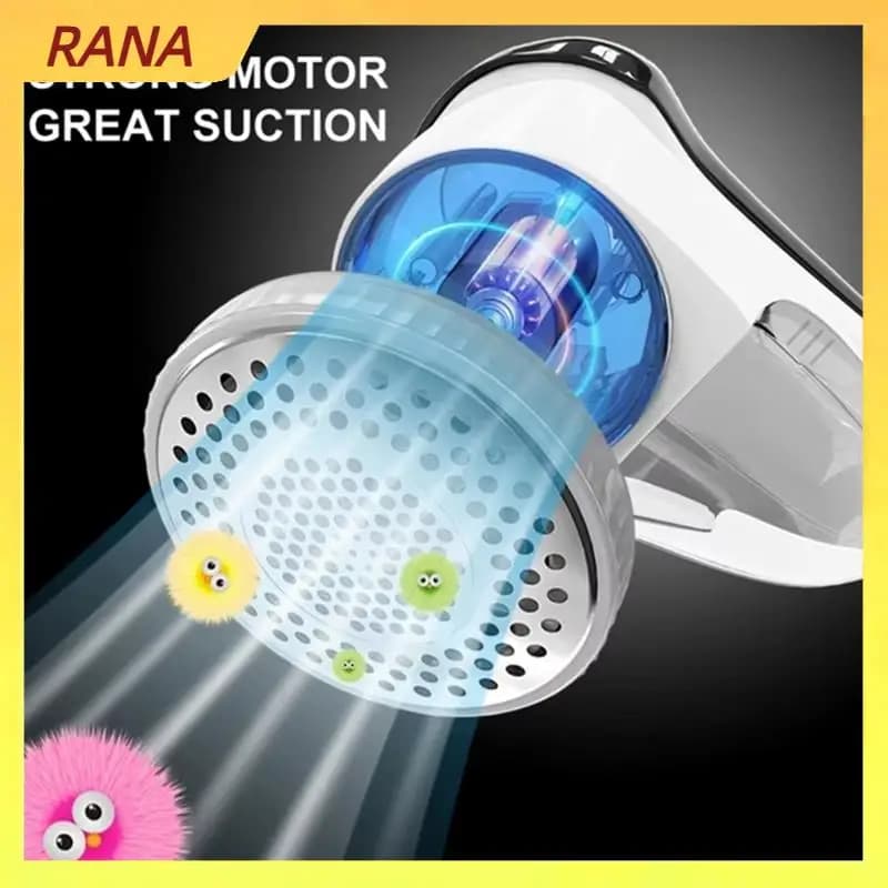 RANA Rasoio elettrico per tessuti - Fuzz Pills Pilling Trimmer per vestiti e mobili, compatto e leggero, spina europea
