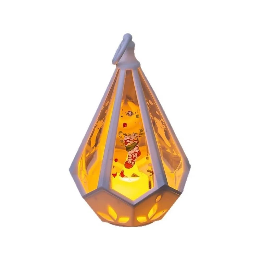 Babbo Natale Natale Luce notturna Decorazione Pupazzo di neve Alce Buon Natale Ornamenti natalizi Puntelli Decorativi Capodanno
